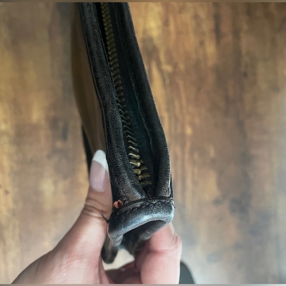 Vintage Coach N9560 Slim Clutch Standard, Black Leather - Picture 11 of 12